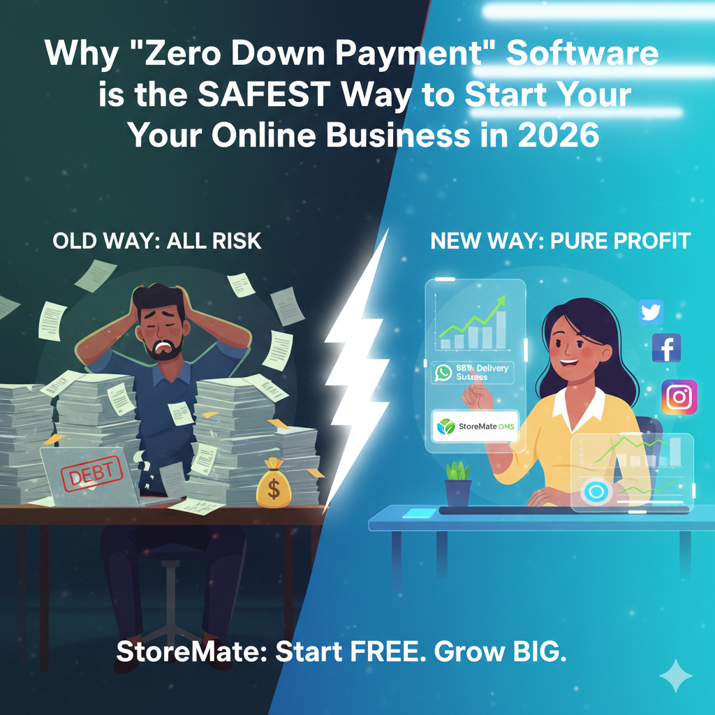 Comparison of manual online order management vs automated StoreMate OMS for Sri Lankan e-commerce sellers in 2026.