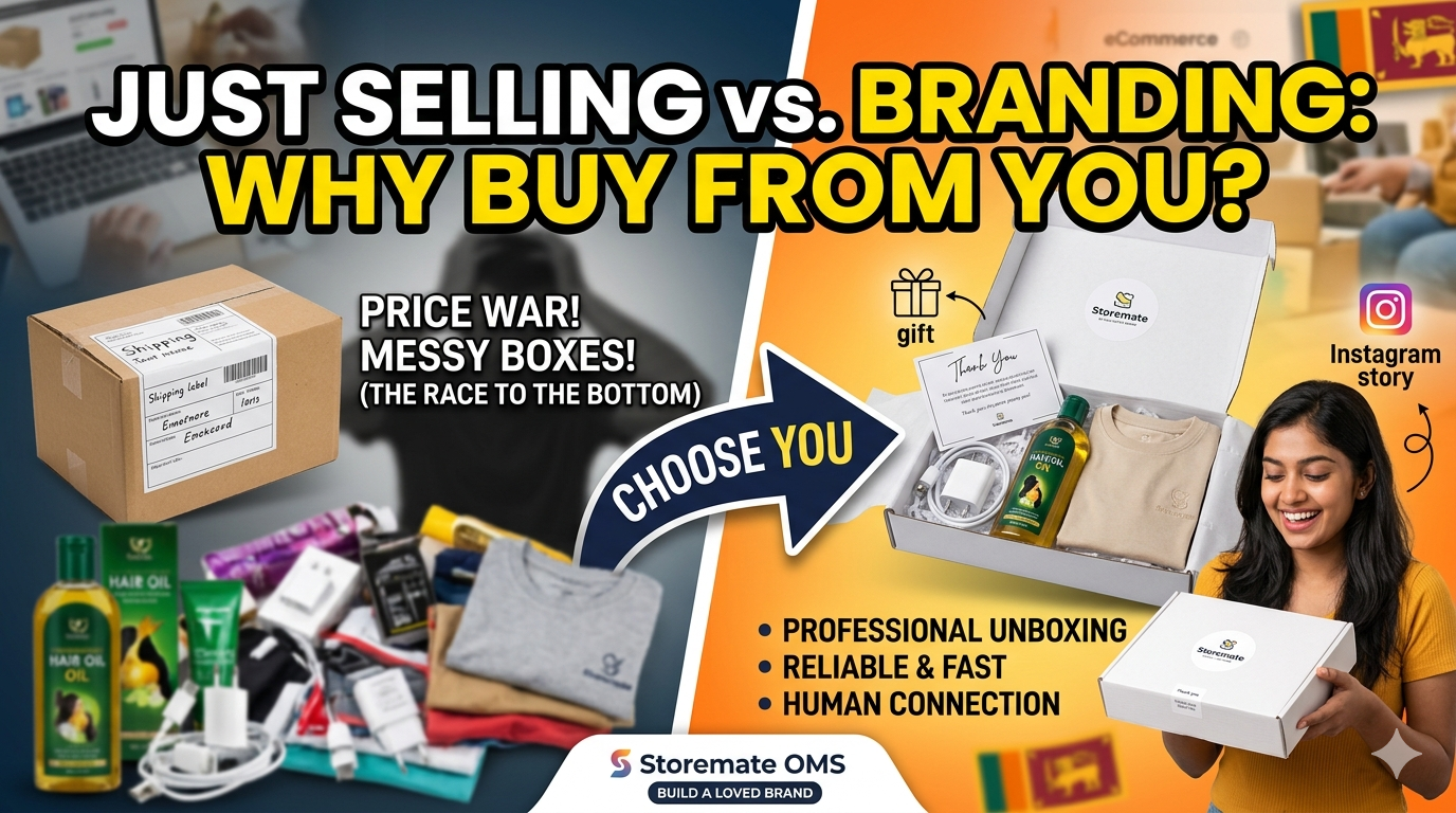Branding vs. Just Selling: Why Should People Buy from You?