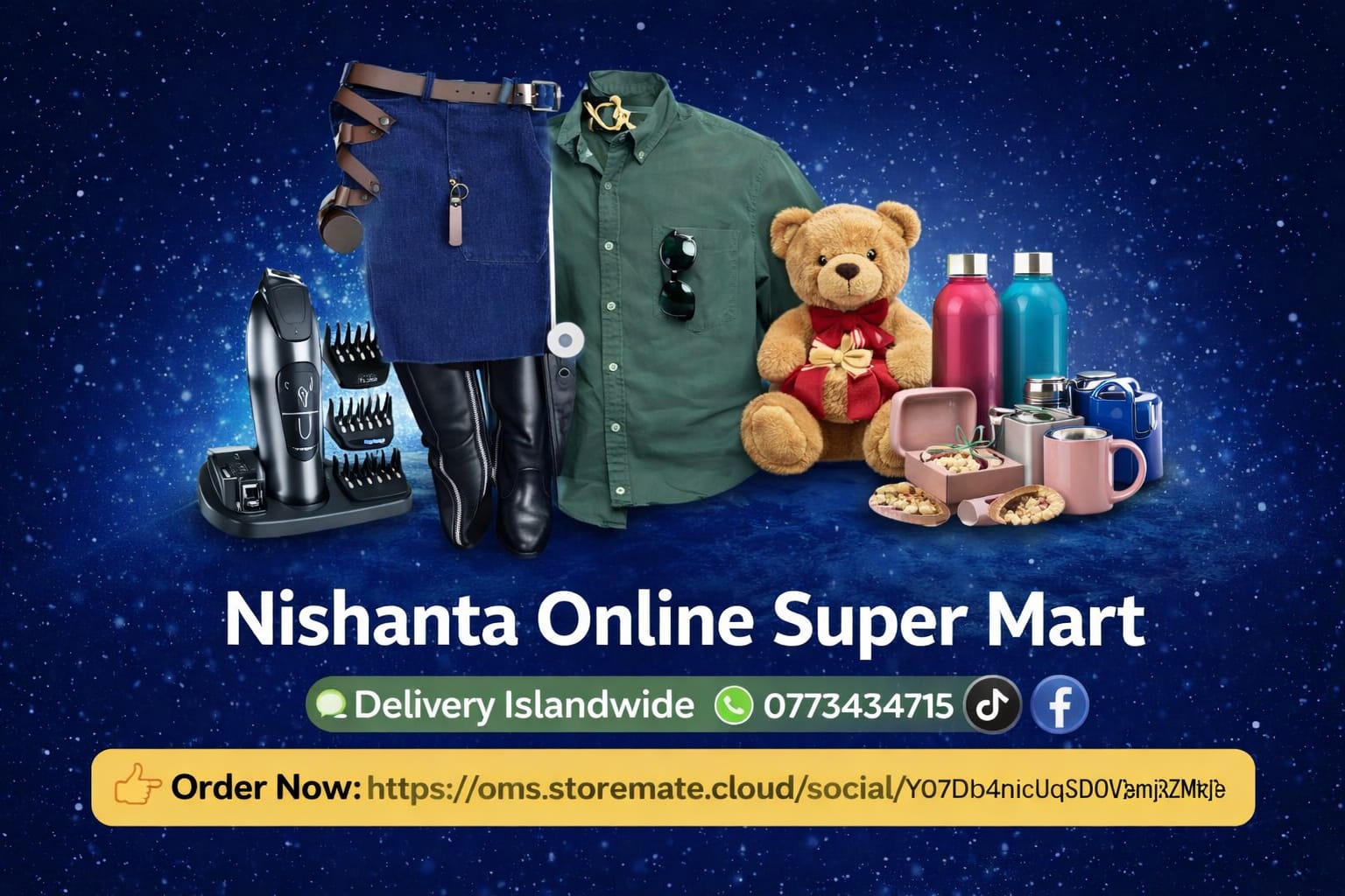 NK Online Super Mart — Storemate customer