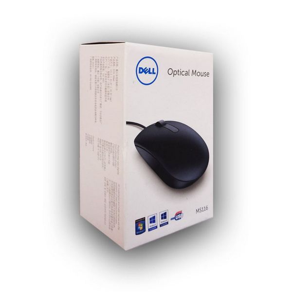 DELL MS116 WIRED OPTICAL MOUSE - StoreMate